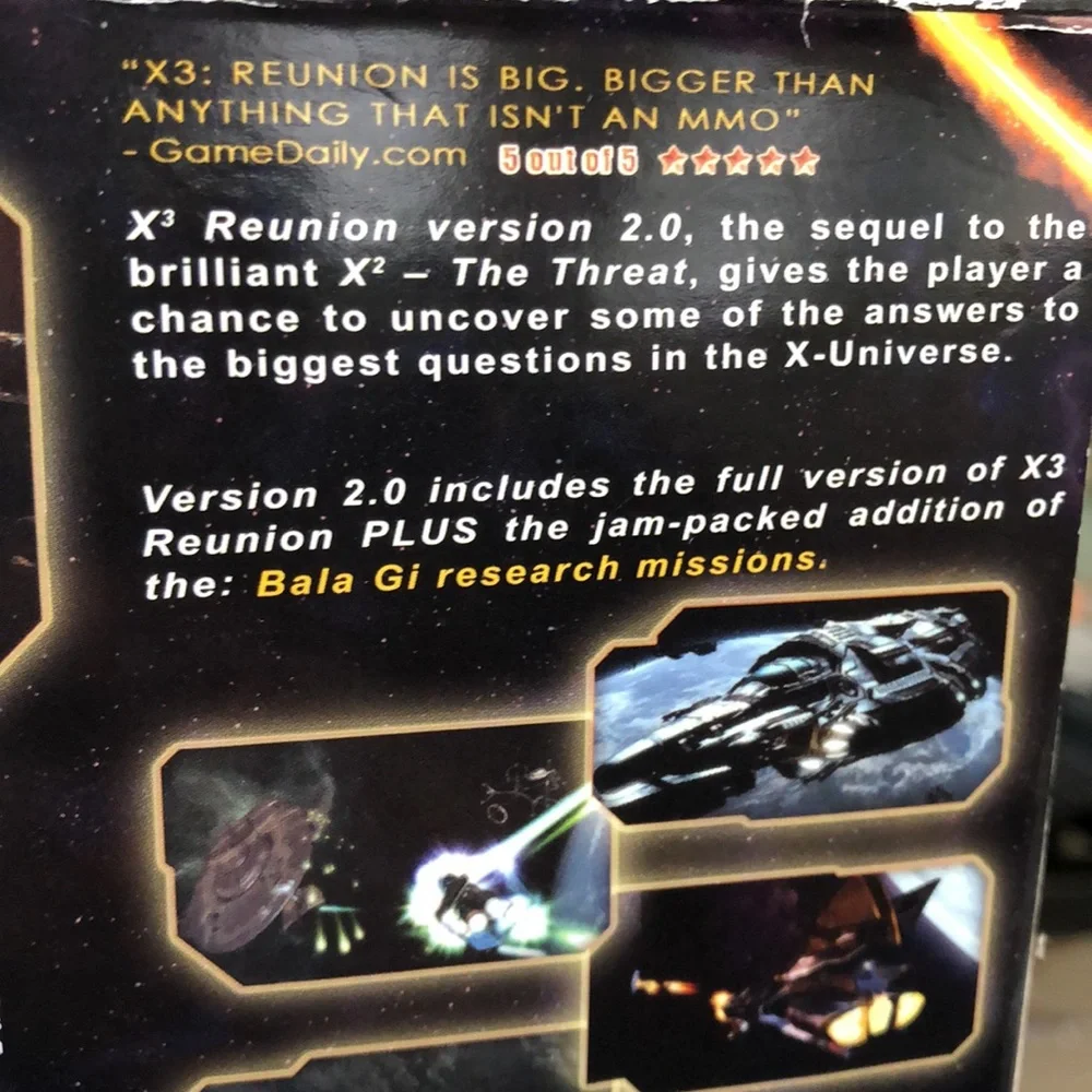 X3 Reunion version 2.0 PC game